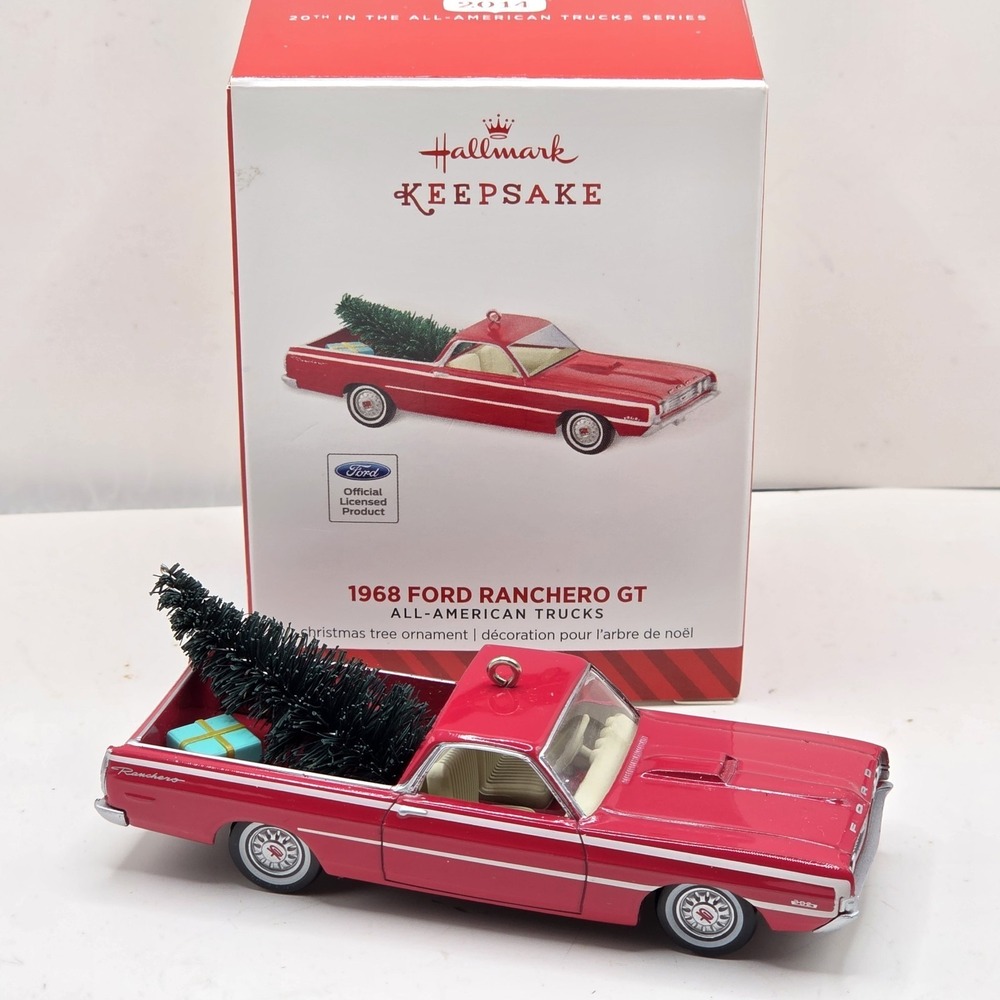 Hallmark Keepsake Ornament 1968 Ford Ranchero GT Truck 2014